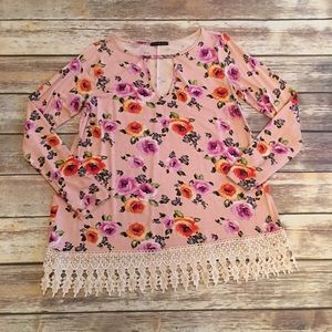 Floral tunic